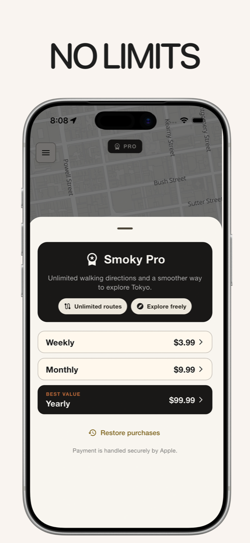 Smoky Pro screen